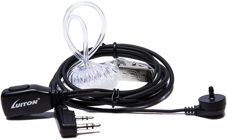20 Pack Walkie Talkie Earpiece with Mic for Baofeng Retevis Kenwood Two-Way Radios