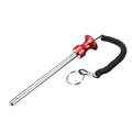 uxcell 8mm x 125mm Weight Stack Pin with Pull Rope Magnetic Strength Training Equipment Accessories for Fitness Training Red