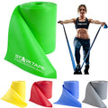 Resistance Bands Bulk Roll 16 Yards - Green Medium - Latex-Free Home Workout