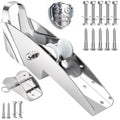 Marine Stainless Steel Bow Anchor Roller with Lock - 16.5" Self-Launching Dual Roller System