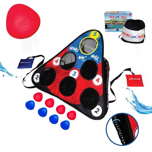 Pool Toy Starter Set - Floating Cornhole Game for All Ages, Durable & Portable