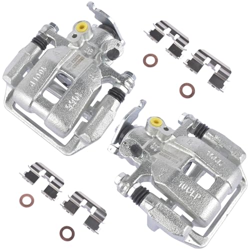 Weonefit Rear Disc Brake Caliper Assembly for Honda Accord 2008-2012 & Acura TSX 2009-2014 - Replacement 19-B3358