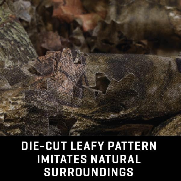 Vanish 3D Leafy Omnitex Blind Making Material by Allen, 12-feet x 56-inches, Mossy Oak Break-Up Country