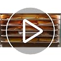 Food Dehydrator with 5 Stainless Steel Trays - Adjustable Temp 194°F - Empculd - Variation of THIS listing