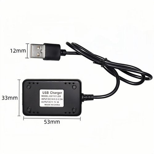 Itexkun 11.1V 1500mAh 30C Airsoft Battery Deans T Plug Lipo Battery High Discharge Rate Rechargeable 3S Lipo Battery with 11.1v Battery Charger for Airsoft Model Guns