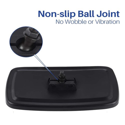 BETOOLL Golf Cart Side Mirror and Central Mirror