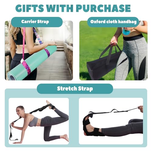 Portable Dance Floor Mat 5mm PVC Non-Slip Reusable 3.3x5.9ft for Ballet Jazz & All Styles