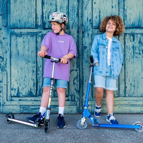 Micro Kickboard Sprite 2-Wheel LED Foldable Scooter for Kids & Adults 6+