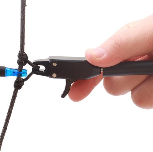 Archery Release Aid by [Brand Name] - Thumb Trigger for Compound Bows | Right & Left Hand Compatible