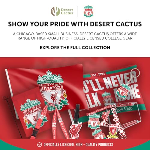 Liverpool FC Desert Cactus 3x5 Outdoor Soccer Flag - Red 1