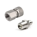 Forster Quick-Disconnect Set - 1/8 BSPP Fill Nipple & 8MM Adapter for PCP Paintball Air Charging Tools