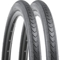 Bike Tires 27.5x1.75 Folding Rubber Inner Tubes Black02 - 2 Pack