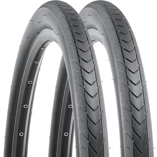Bike Tires 27.5x1.75 Folding Rubber Inner Tubes Black02 - 2 Pack
