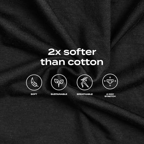 Women’s 3-Pack Boxer Shorts - Soft Modal, 5-Inch Baller Boy Shorts, XL