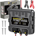 SOARFLY 3 Bank Marine Battery Charger 12V 30A Waterproof Smart Maintainer