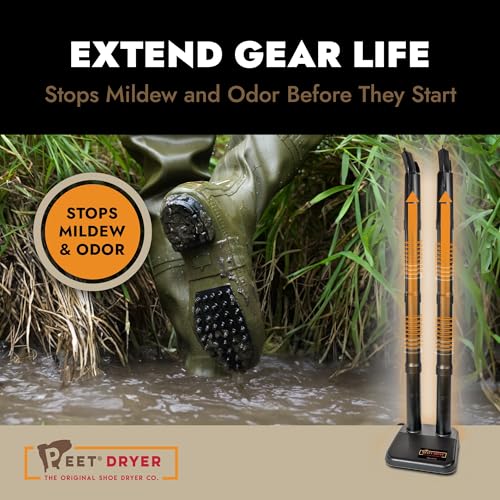 Electric Shoe Dryer for Work & Outdoor Boots - Black - Original Peet Wader Dryer