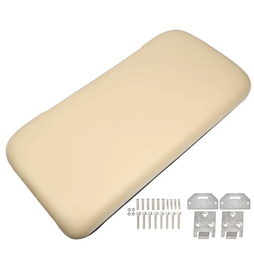 GXYWADY Tan Front Seat Bottom Replacement for EZGO Medalist TXT 1994-2013 Gas Electric Golf Cart