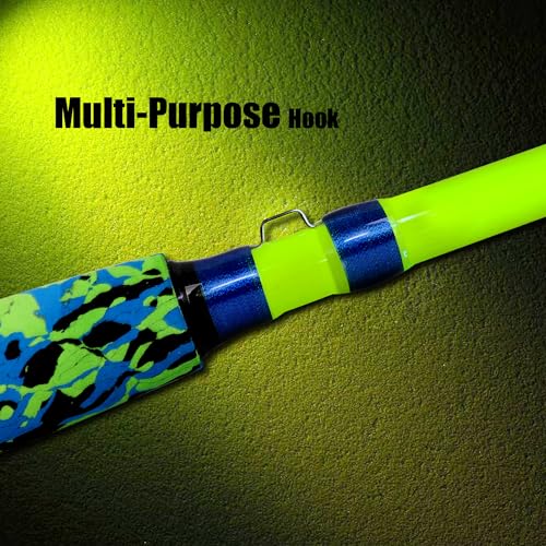 Fiblink 7'6" Catfish Casting Fishing Rod - Medium Heavy, Camouflage Handle, 1 Piece