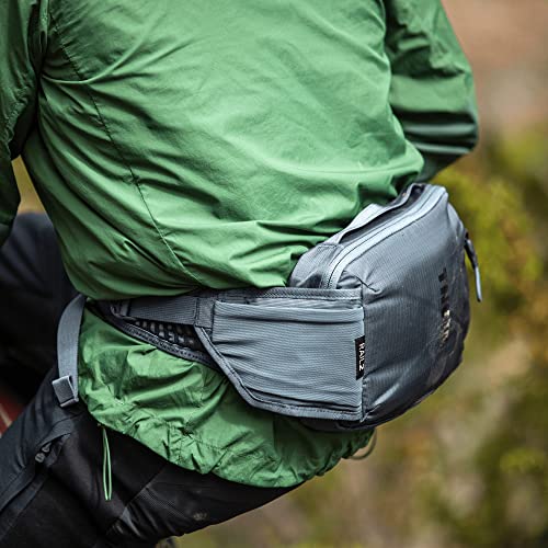 Thule Hip Hydration Pack 2L Faded Khaki with Phone Zipper Pocket & Reflective Details