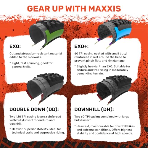 Maxxis Rekon 24x2.20 E25 Tubeless Trail Bike Tires - 2 Pack