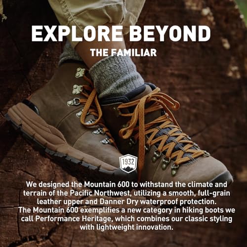 Danner Mountain 600 Women's Waterproof Hiking Boots – Lightweight, Performance Heritage