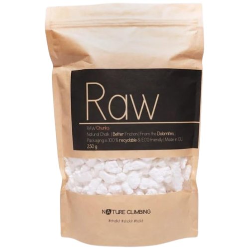 Nature Climbing Raw Chalk Bag - Premium Sports Chalk for Rock Climbing, Bouldering, Gym, and Weightlifting - High-Performance Powder for Superior Grip Formula