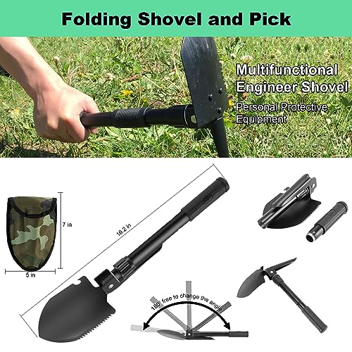 Green 256-in-1 Survival First Aid Kit with Molle Pouch for Camping Hiking Outdoor