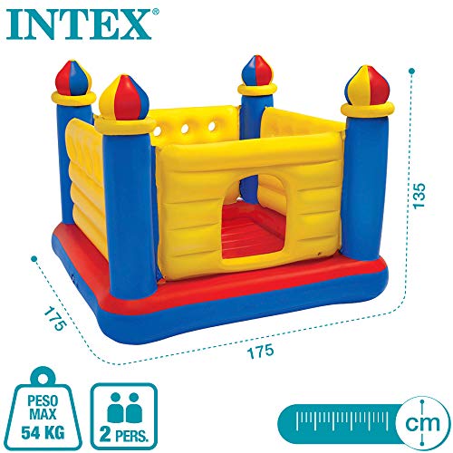INTEX Kids Inflatable Castle Bouncer - Jump-O-Lene Playground for Ages 3-6