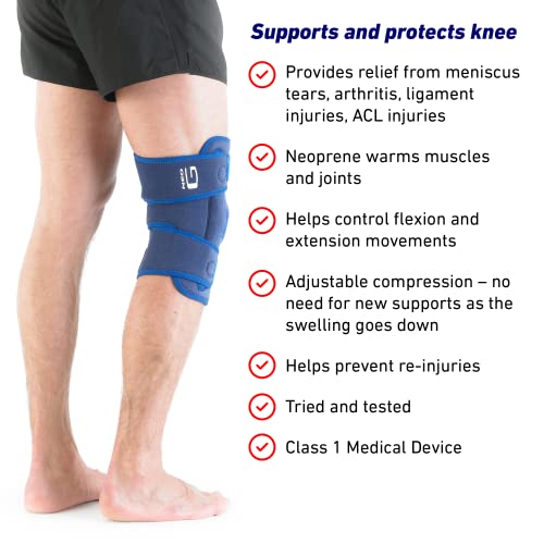 Neo-G Hinged Knee Brace for Joint Support & Injury Recovery - Adjustable Compression