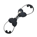 Double-Ended Adjustable Lockable Ratchet Strap Frame Holder with Soft Rubber Padding and Keys for E-Bikes and Bicycles
