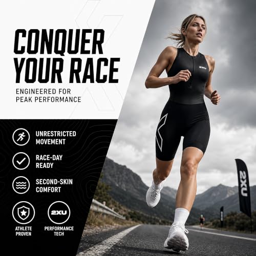 Women's Core Sleeved Trisuit One Piece Triathlon Suit - Small