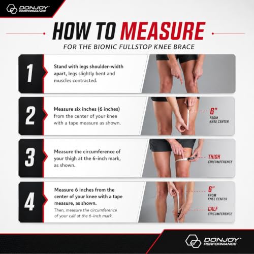 DonJoy Performance Bionic Fullstop Knee Brace Medium — ACL & Meniscus Support