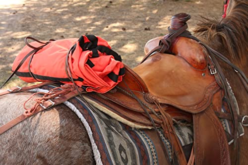TrailMax Heavy-Duty Horse Saddle Panniers 24x17x12 Brown – Over-the-Saddle Pack Bags