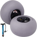 VEVOR 12-Inch Beach Balloon Wheels for Cart Transport - Inflatable Sand Wheels