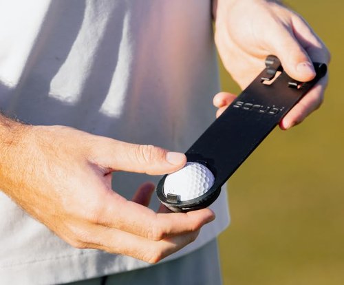 Scrubi: 3 in 1 Golf Ball Cleaner, Scorecard Holder, Centre Line Marker
