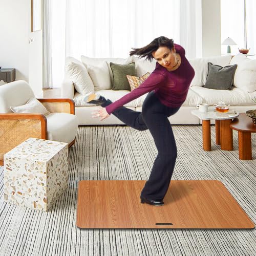 Koretech Oak Color Portable Tap Dance Floor 48x27-inch Practice Board
