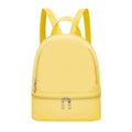 YiXiamo Cute Fashion Mini Backpack Leather for Women (yellow1)