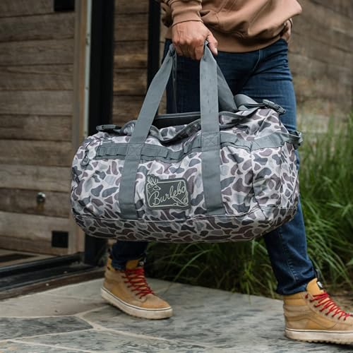 Burlebo Classic Deer Camo Duffel Bag 75L Travel & Outdoor Gear