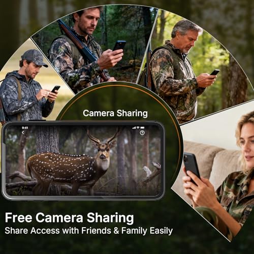 GardePro X50P Cellular Trail Camera with Rechargeable Battery & Night Vision