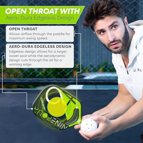 NineFour Apex Pro Series 3K Carbon Fiber Pickleball Paddle USAPA Approved High Spin Control