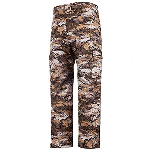 Men's Waterproof Hunting Pants - Large Disruption Camo, Huntworth Winsted