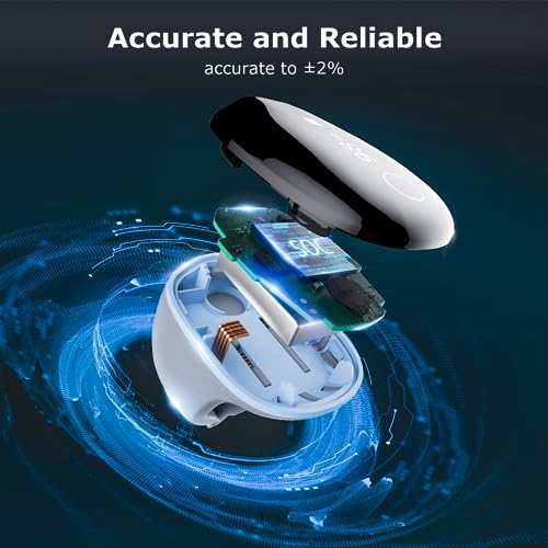 Oxygen Monitor with Vibration Reminder Bluetooth Pulse Oximeter Continuous SpO2 & PR Tracking