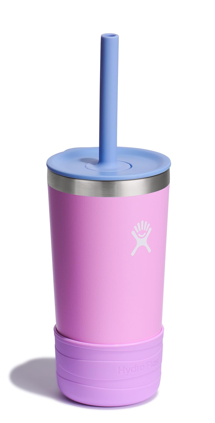Hydro Flask Kids 12 Oz Tumbler with Lid and Straw for School - Insulated Stainless Steel in Anemone