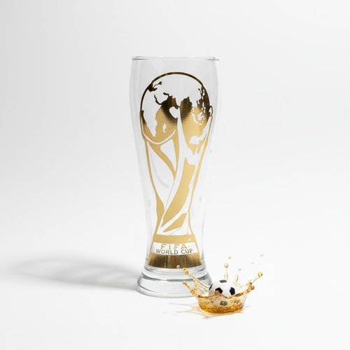 FIFA World Cup 2026 Trophy Beer Glass - 11oz Collector’s Item - Durable & Elegant for Everyday Enjoyment