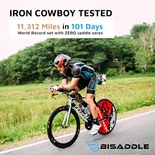 Adjustable Split Bike Saddle for Road Gravel MTB - Pressure Relief Comfort