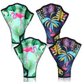 Waterproof Swimming Gloves for Water Aerobics and Water Sports - 2 Pairs