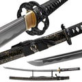 Wuton Samurai Sword - High Carbon Steel Katana, Full Tang Battle Ready, Collectible Japanese Sword, Variation: Samurai Sword