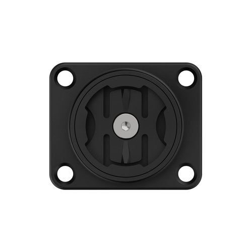 Beeline Moto II 4-Hole AMPS Mount | Securely Attach Motorcycle GPS to Standard AMPS Nav Plates | Motorbike Accessories for Adventure Bikes & Custom Mount Solutions | Adhesive Pad & Quickstart Guide