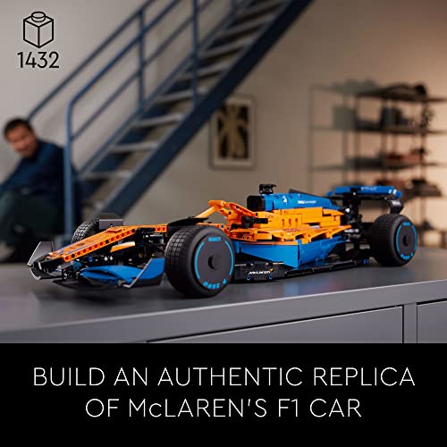 LEGO Technic McLaren F1 Race Car Model Kit 42141 Standard Packaging - Adult Collectible Display