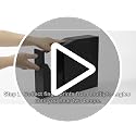 Biometric Gun Safe with Auto Sliding Drawer and Fingerprint Access